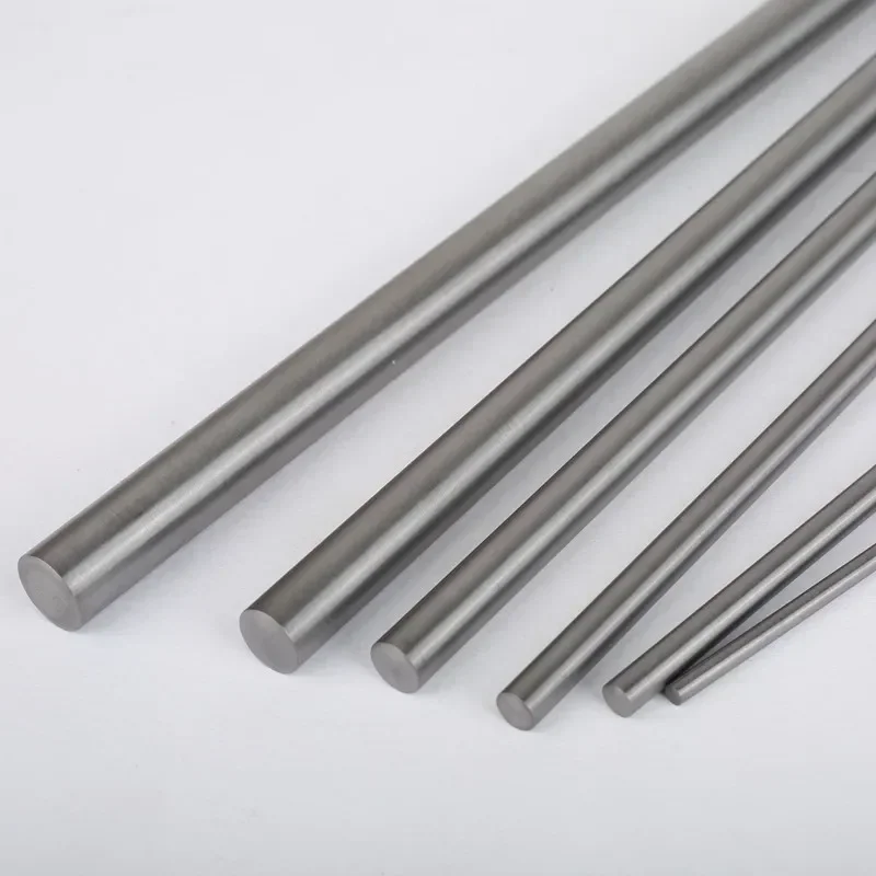 1pcs Pure Tungsten Rod 1mm To 15mm Hard Metal Electrode Wear-resistant Wolfram Engraving Steel Bar For Molds And Instruments