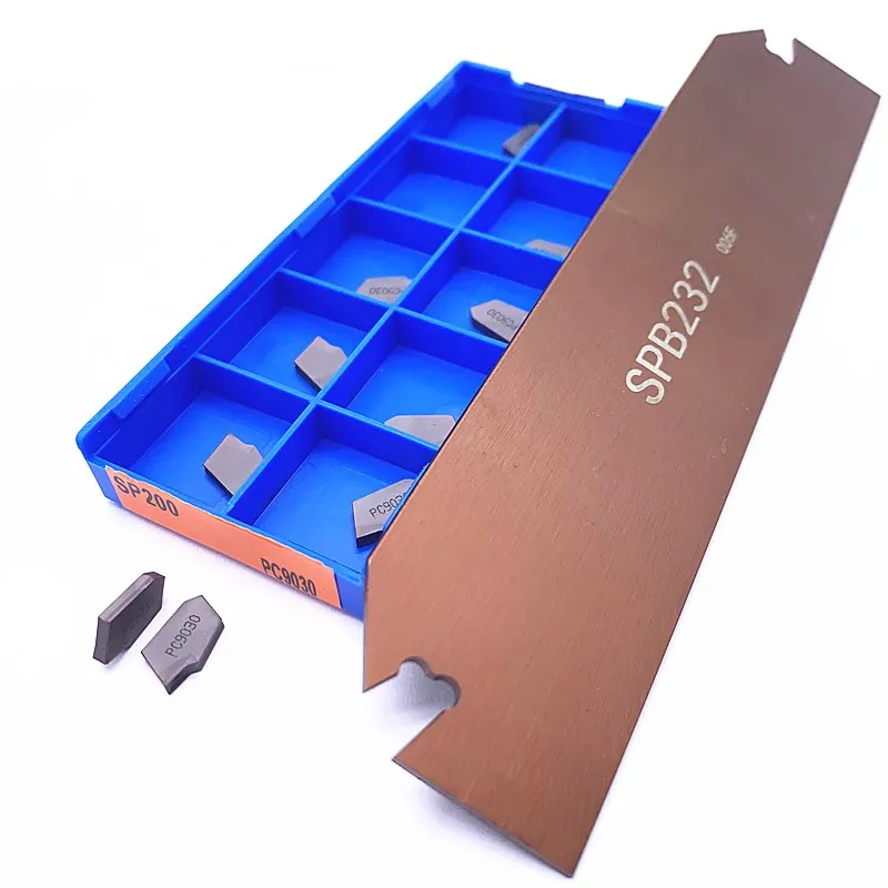10 قطعة SP200 SP300 SP400 PC9030/NC3020/NC3030 SPB26-2/3/4 SPB32-5 مشقوق SPB تحول إدراج حامل أدوات من سي إن سي أخدود عميق لوحة