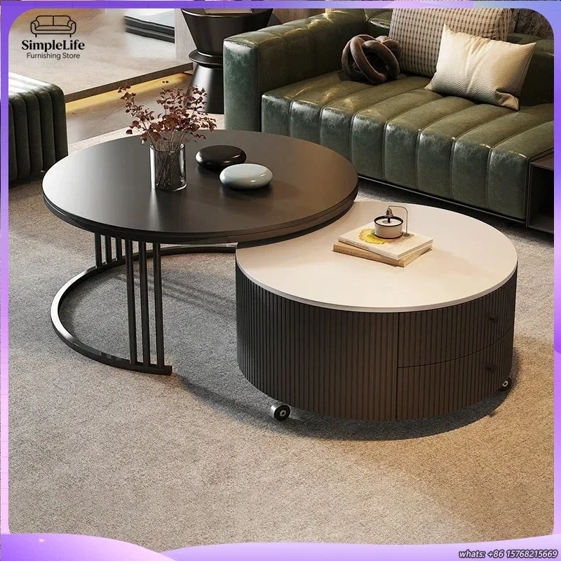 

Современный журнальный столик для гостиной в скандинавском стиле, минималистичный дизайн, элегантный и стильный, круглый или квадратный, с деревянной или стеклянной столешницей, модный элемент интерьера.