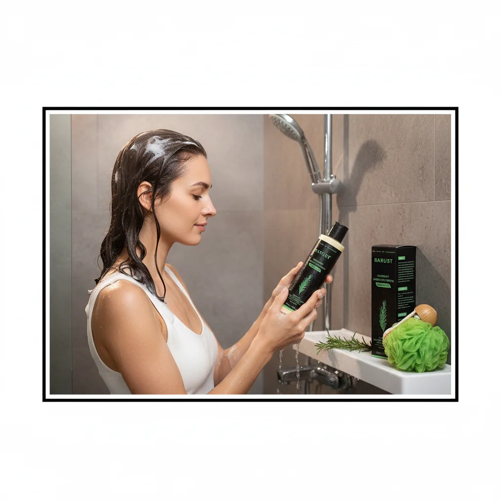Rosemary Shampoo Hair Growth Deep Cleansing Scalp Anti Dandruff Oil Control Strengthening Root Nourish Hair Volumizing Shampoo view 6