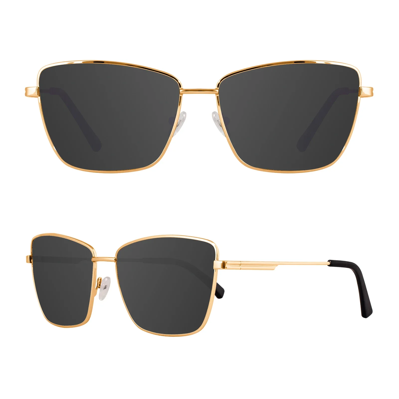 

MAXJULI Polarized Sunglasses for Women with Big Wide Heads XL Size Extra Large Metal Glassess sunglasses women 8815