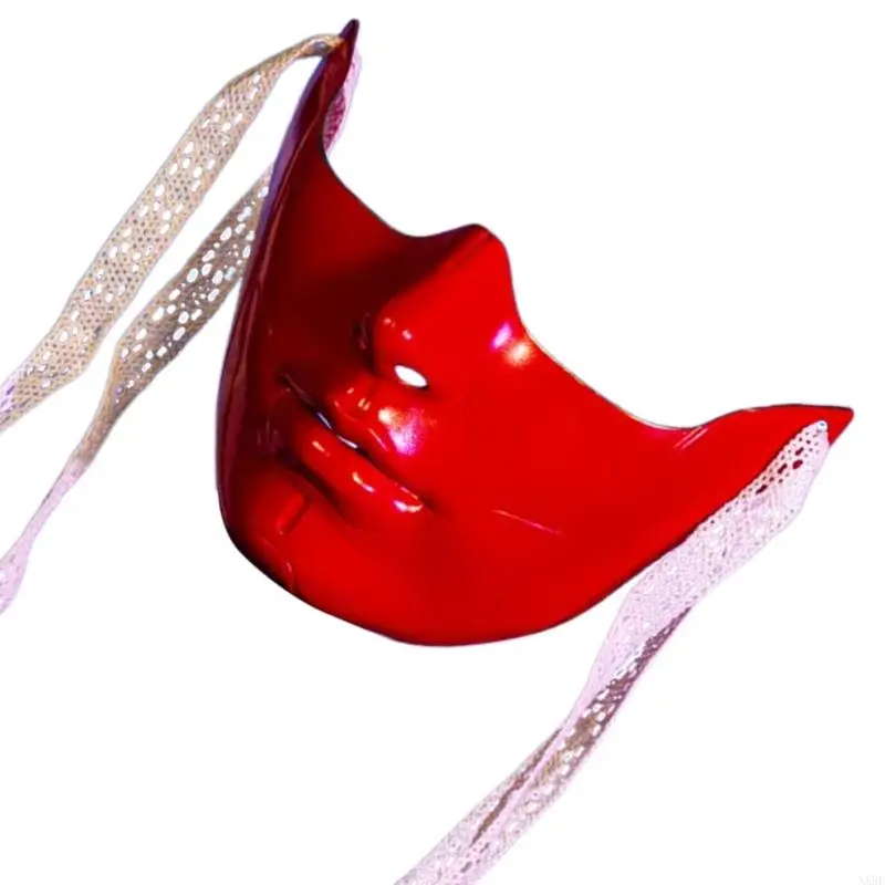 N58F Maske Halloween Kostümmaske für Frauen Männer Maskerade Dekorationsmaske