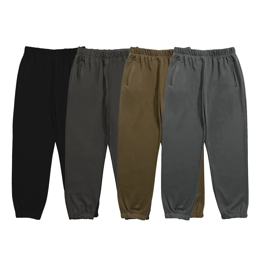 

Season6 Calabasas nut Pure Color Yeezy Loose ex Casual Long Pants Sweatpants Youth Vitali Sle Cotton Blend