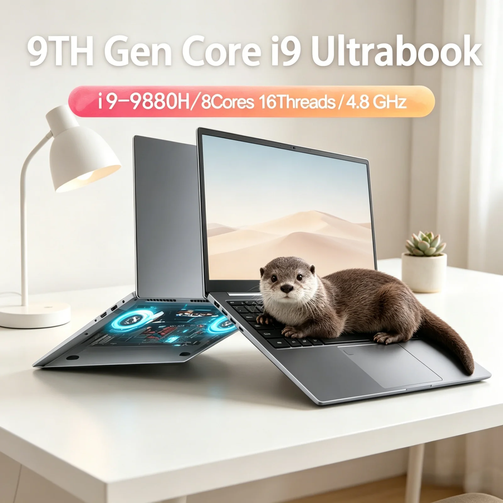 In Stock Ultrabook 15.6" Intel Core i9-12900H/i9-10885H Win11 Pro 2DDR4 2M.2 SSD WIFI5 BT Fingerprint Notebook