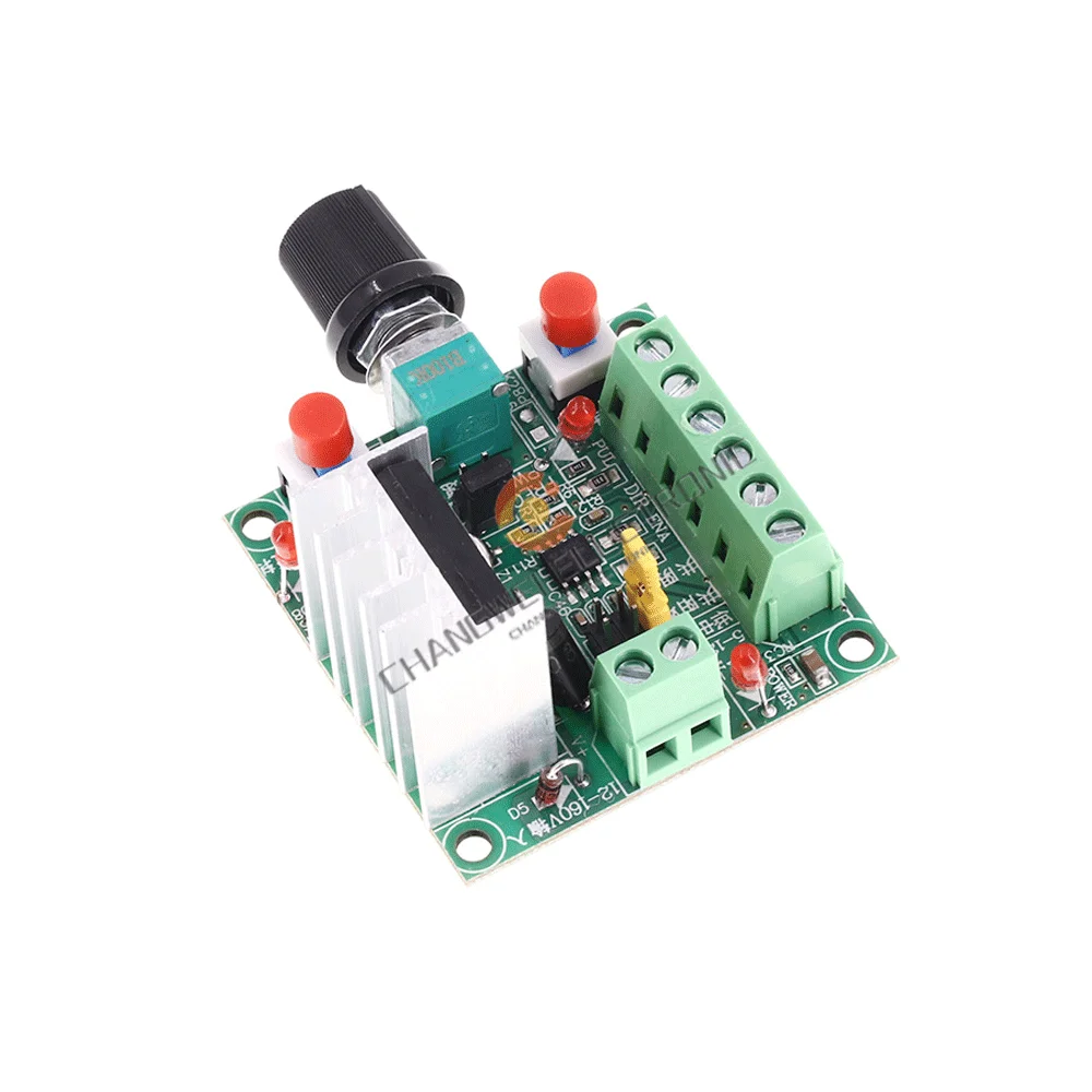 ฟรี Freight Stepper Motor Speed Controller โมดูล PWM Pulse สัญญาณปรับความถี่ความเร็ว82Hz ~ 127KHz