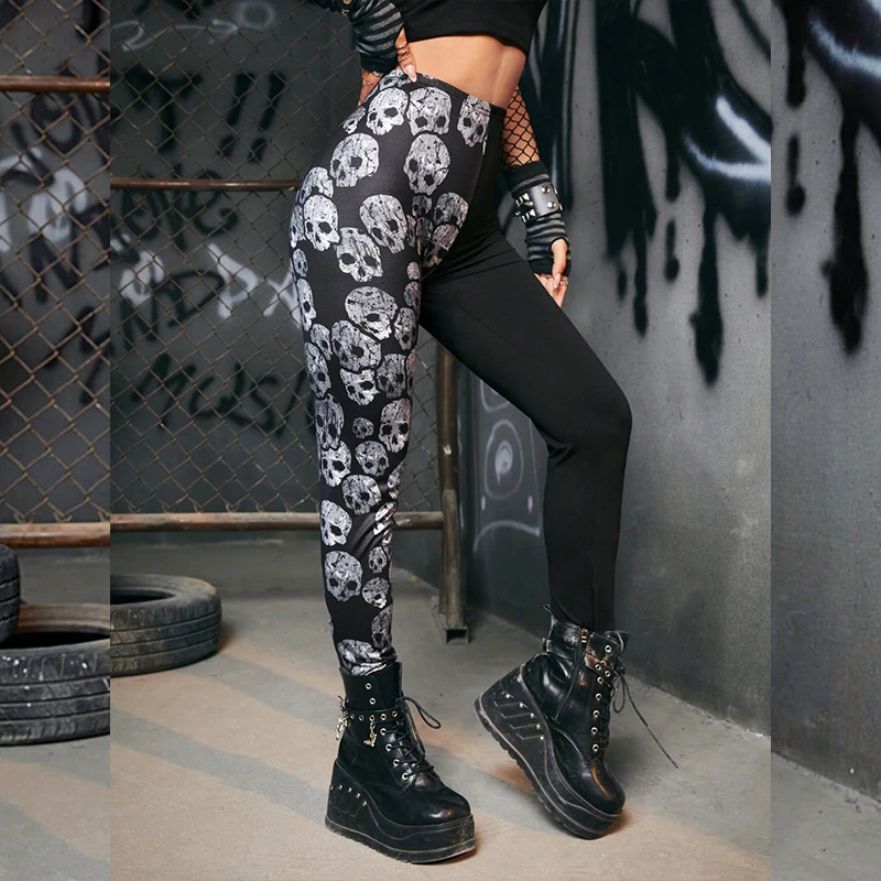 ين ويانغ-بنطال ضيق بهيكل عظمي مطاطي عالي ، بنطلون قدم صغير ، أرجل ضيقة ، موضة ، أوروبا والولايات المتحدة ، جديد ، بيع