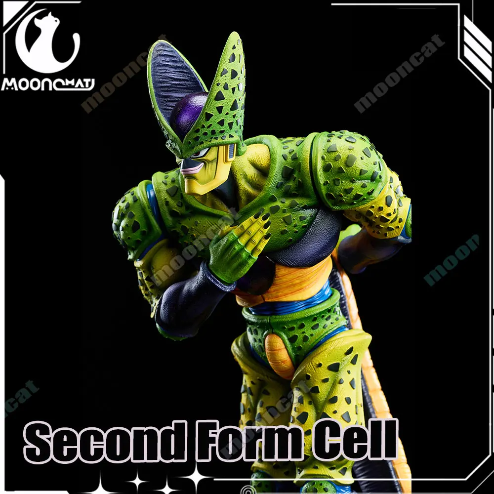 

30 см аниме Dragon Ball Z Cell Фигурка второй формы Cell Фигурка ПВХ Super Saiyan Cell Коллекционная модель игрушки Подарки на Хэллоуин