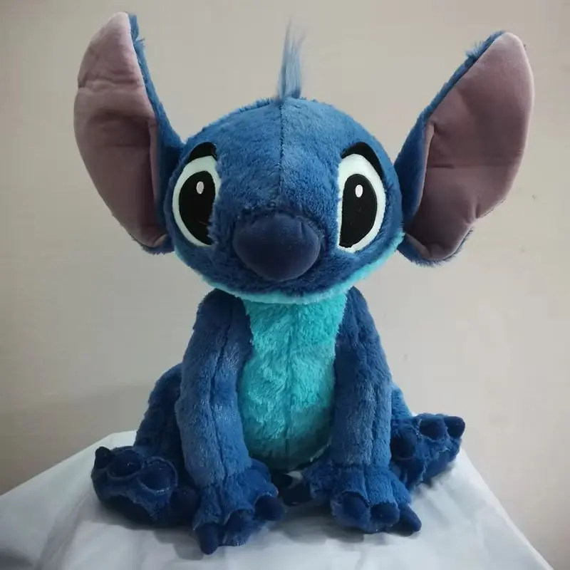 

Новая плюшевая игрушка Lilo & Stitch Lilo & Stitch Sitting Stitch, милая аниме-кукла, детский подарок на день рождения