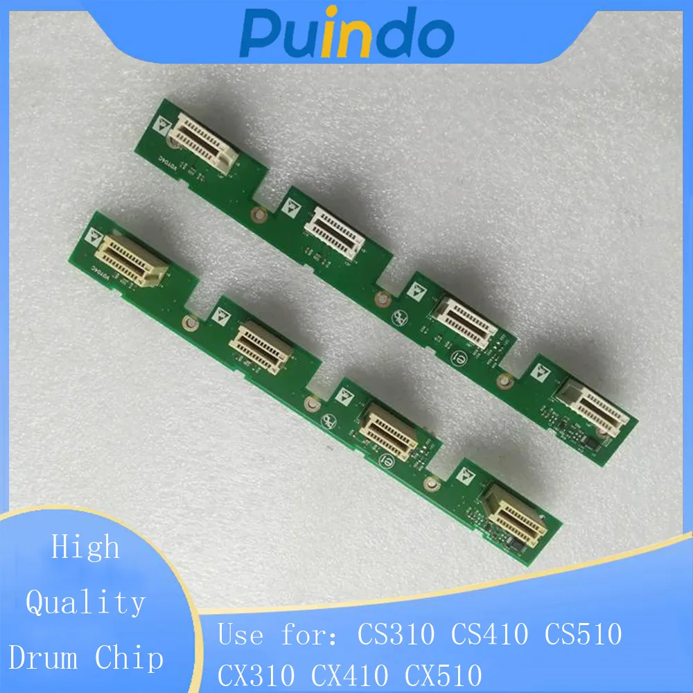 1PC High Quality Drum Chip for Lexmark CS310 CS410 CS510 CX310 CX410 CX510 Toner Cartridge Chip