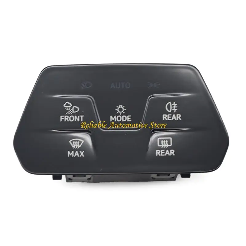 

M68B Front Dashboard Headlight Switches Cover Head Light Panel Trim Replacements Part Number 5HG941193WUG