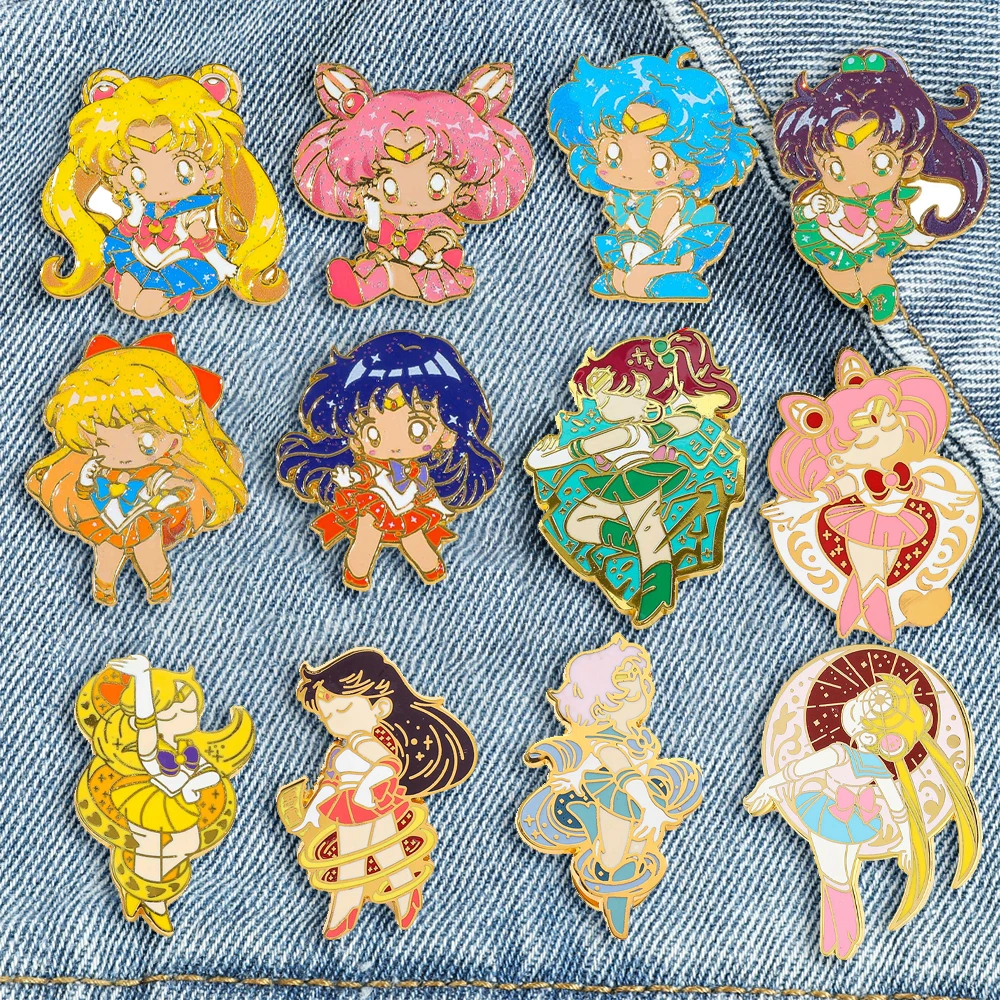 Embroidery Reddit - 12 Pcs ​​Special Anime Brooch Exquisite