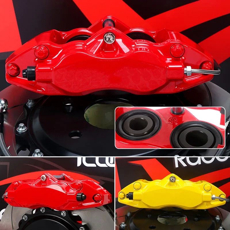 Brake System Aluminum Forged Racing 4 Pot Car Brake Caliper ICOOH Racing 9200 For civic fd