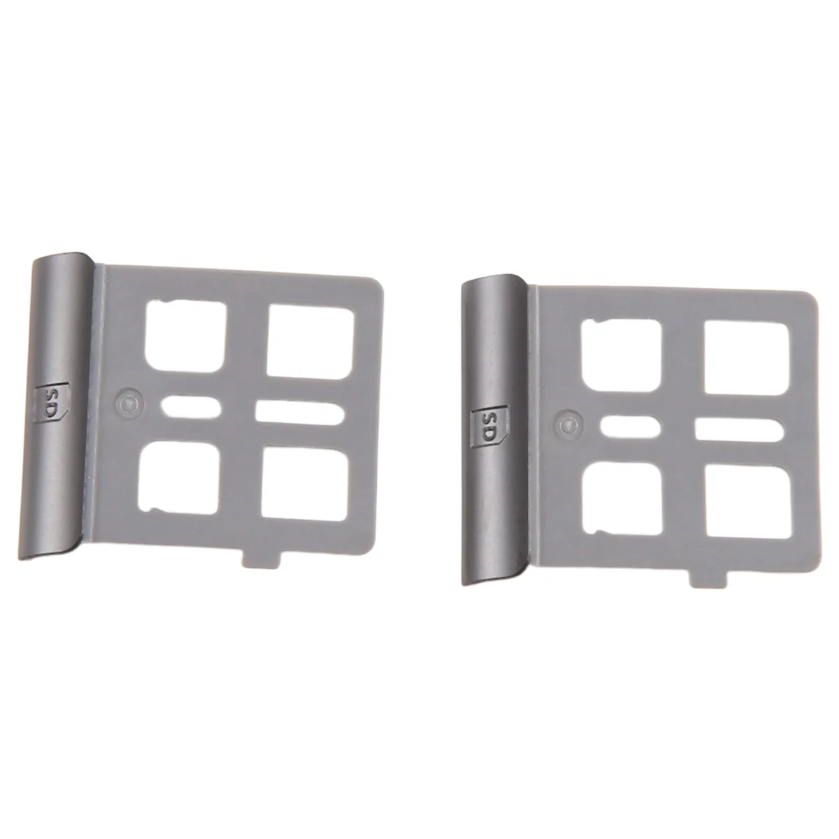 AT-For 3DS XL SD Game Card Slot Cover Holder Frame Card Slot Replacement