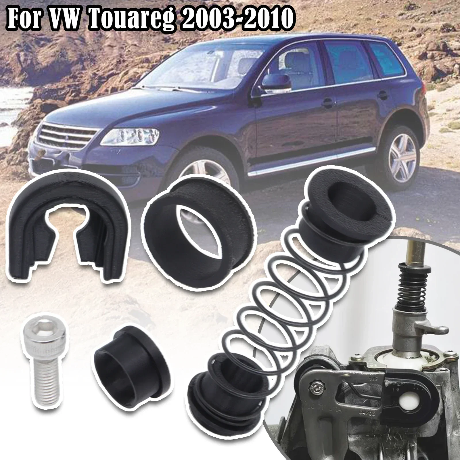 Do VW Touareg 2003 - 2010 Zestaw naprawczy skrzyni biegów MT Trans Shifter First Gear Getter Reverse Lever Change Selector Linkage Bushes