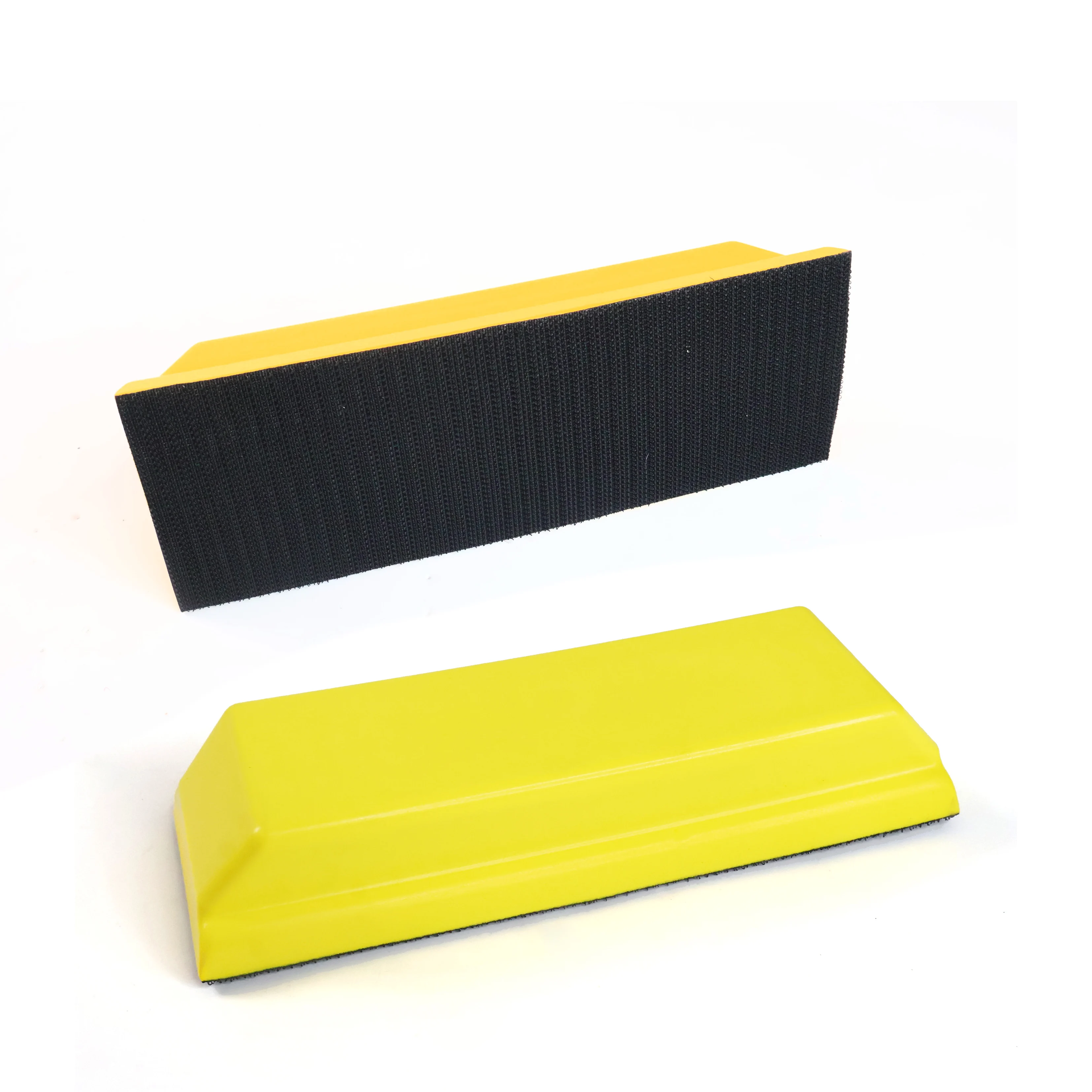 Hook and Loop Rectangle Sanding Block Backing Hand Sander Tools for Woodworking Furniture and Crafts Polishing