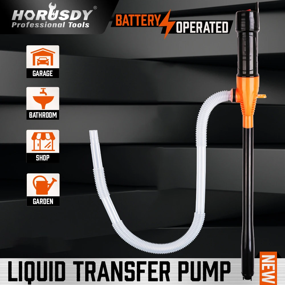 Electric Oil Pump Car Fuel Tank Oil Extractor Compact Electric Oil Extraction Hose Emergency Auto Repair Oil Pump Oil Suction