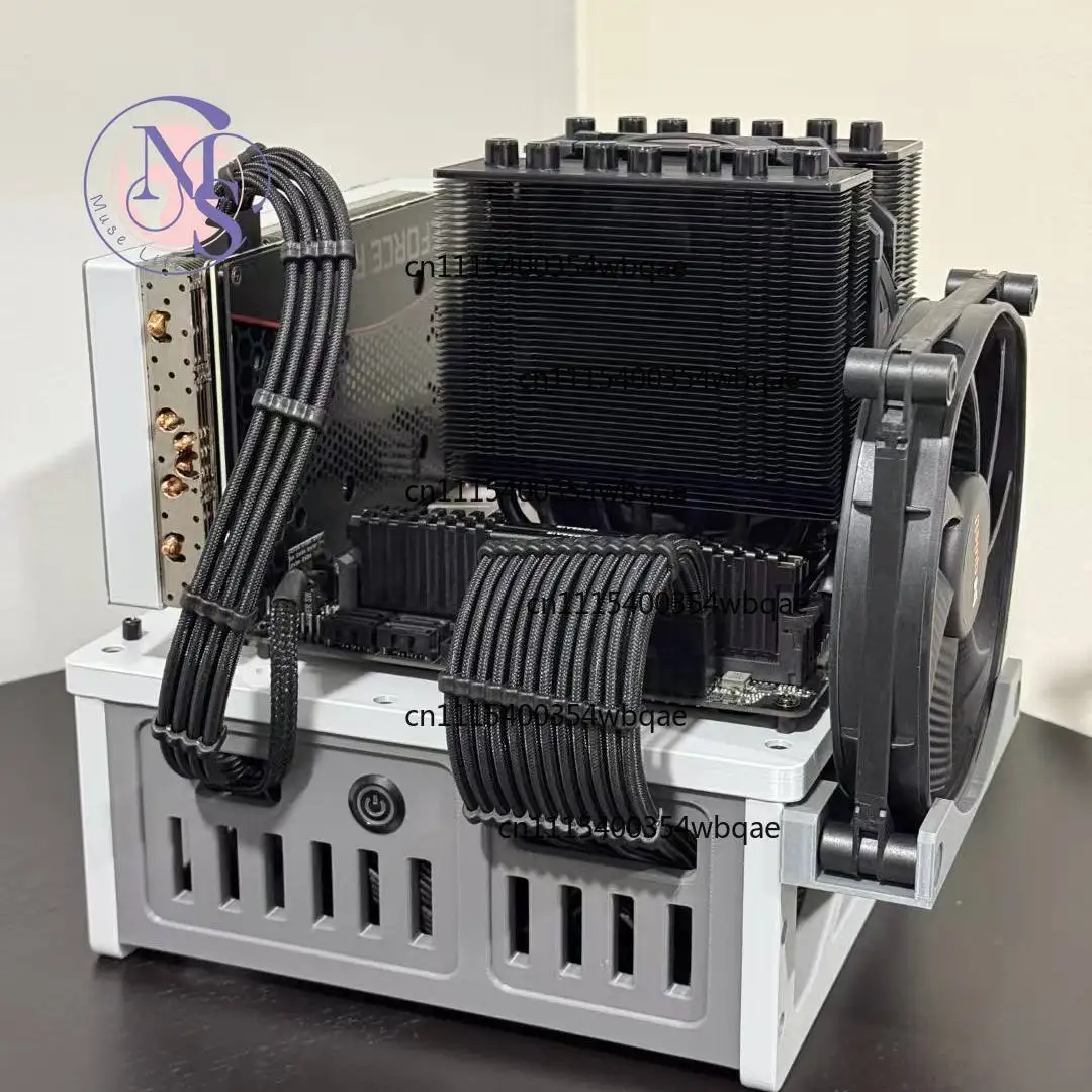 Open Frame Computer Case for ATX MATX ITX Motherboard, Hardware Test Bench, 3D Printer Case