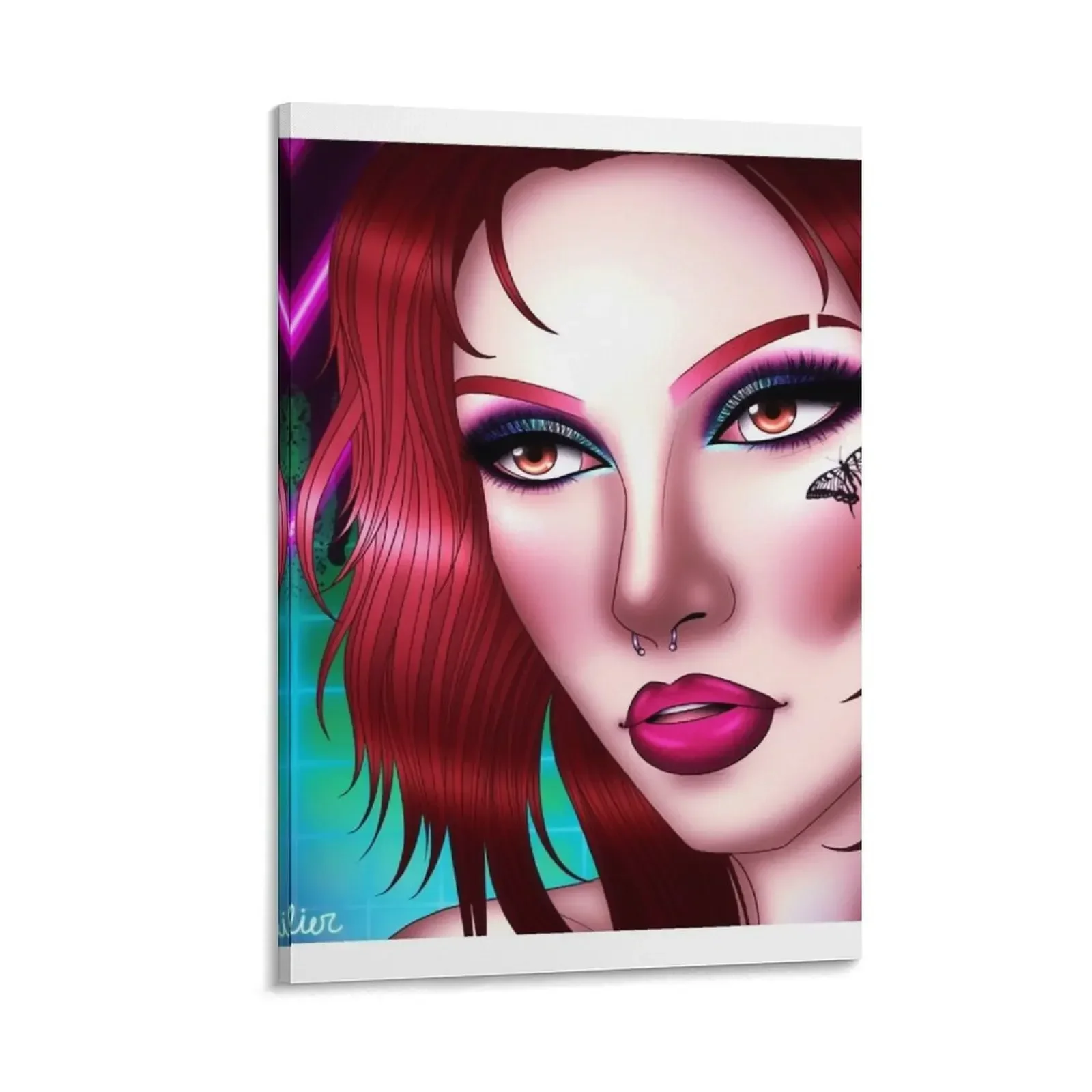 

Grunge Queen Canvas Painting Decoration for bedroom Paintings for bedroom Paintings