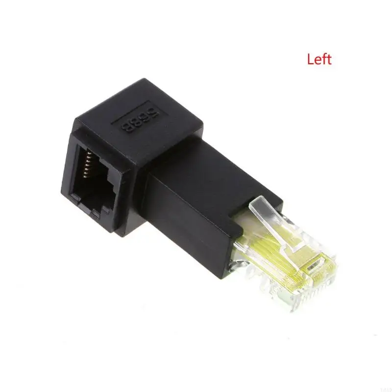 Y8AD RJ45 Couplador, Cat5E RJ45 Couplador Ethernet Extensão conectores para Cat5E