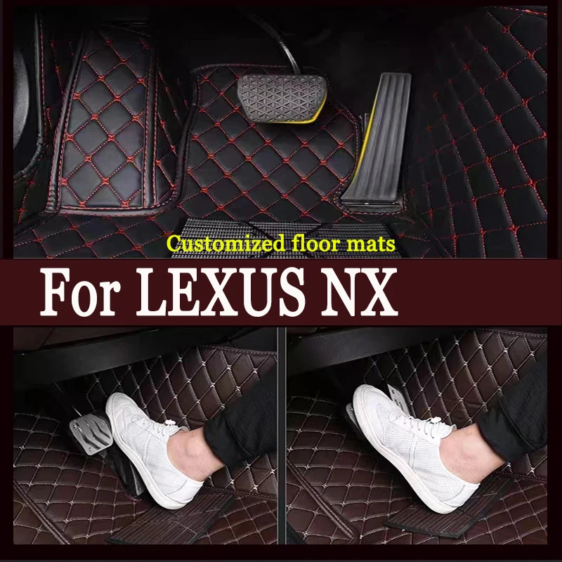 

Car floor mats for LEXUS NX series 200 300h 300 200t 2015 2016 2017 2018 2019 2020 Custom auto foot Pads automobile