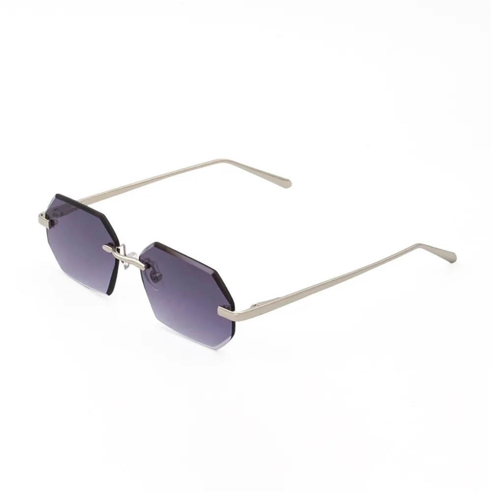 

UV Protection Multicolor Sun Glasses Lightweight Vision Care Frameless Sunglasses Vintage Fashion Men UV400 Eyewear Outdoor