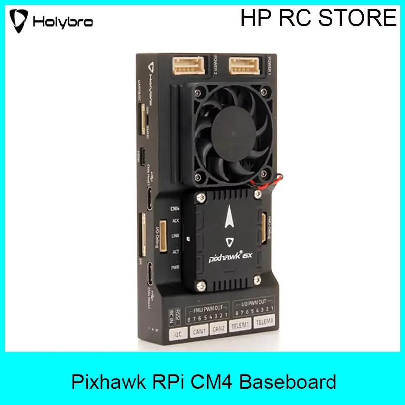 Holybro Pixhawk RPi CM4 Baseboard with 6X Module PM03D for Drone Autopilot & RC Airplane Development