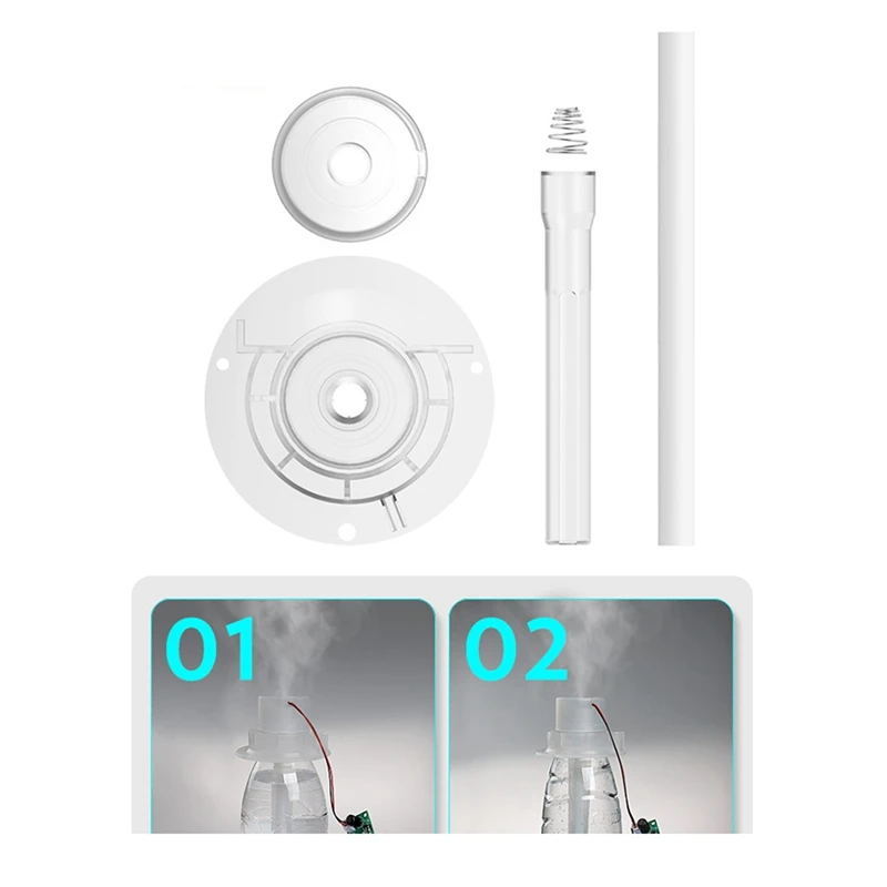 4Pcs Atomization Spray Plastic Bracket DIY Experiment Ultrasonic Atomization Humidifier Module Bracket