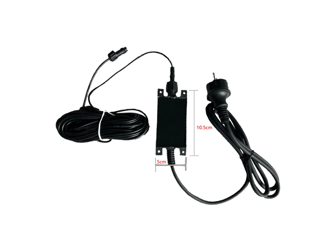 Misol adaptador de corriente con Cable de extensión de 10 metros para estación meteorológica ultrasónica