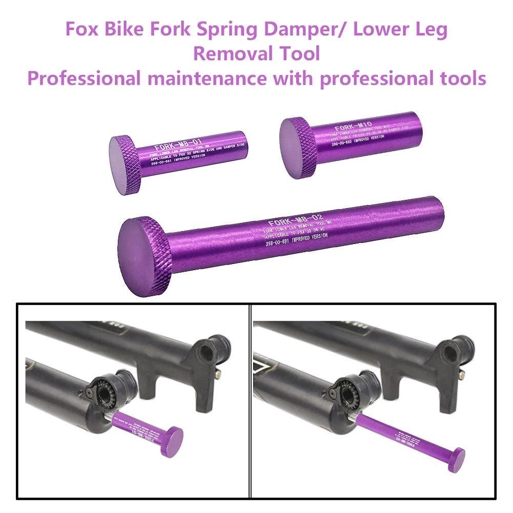 Aluminum Alloy Fork Lower Leg Remover Bike Fork Lower Leg Removal Tool for Front Fork Maintenance Disassembly