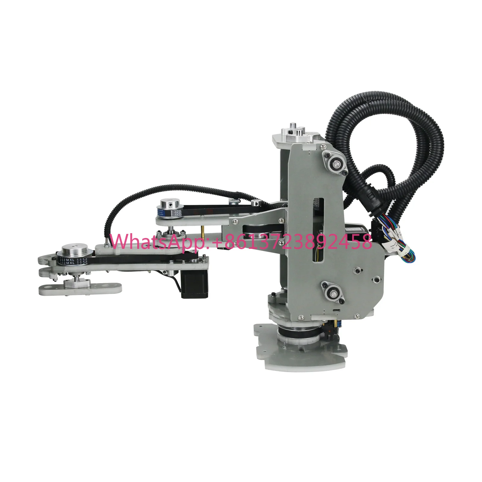 Assembled SCARA 4 Axis Stepper Motor Robot Mechanical Arm Hand Manipulator