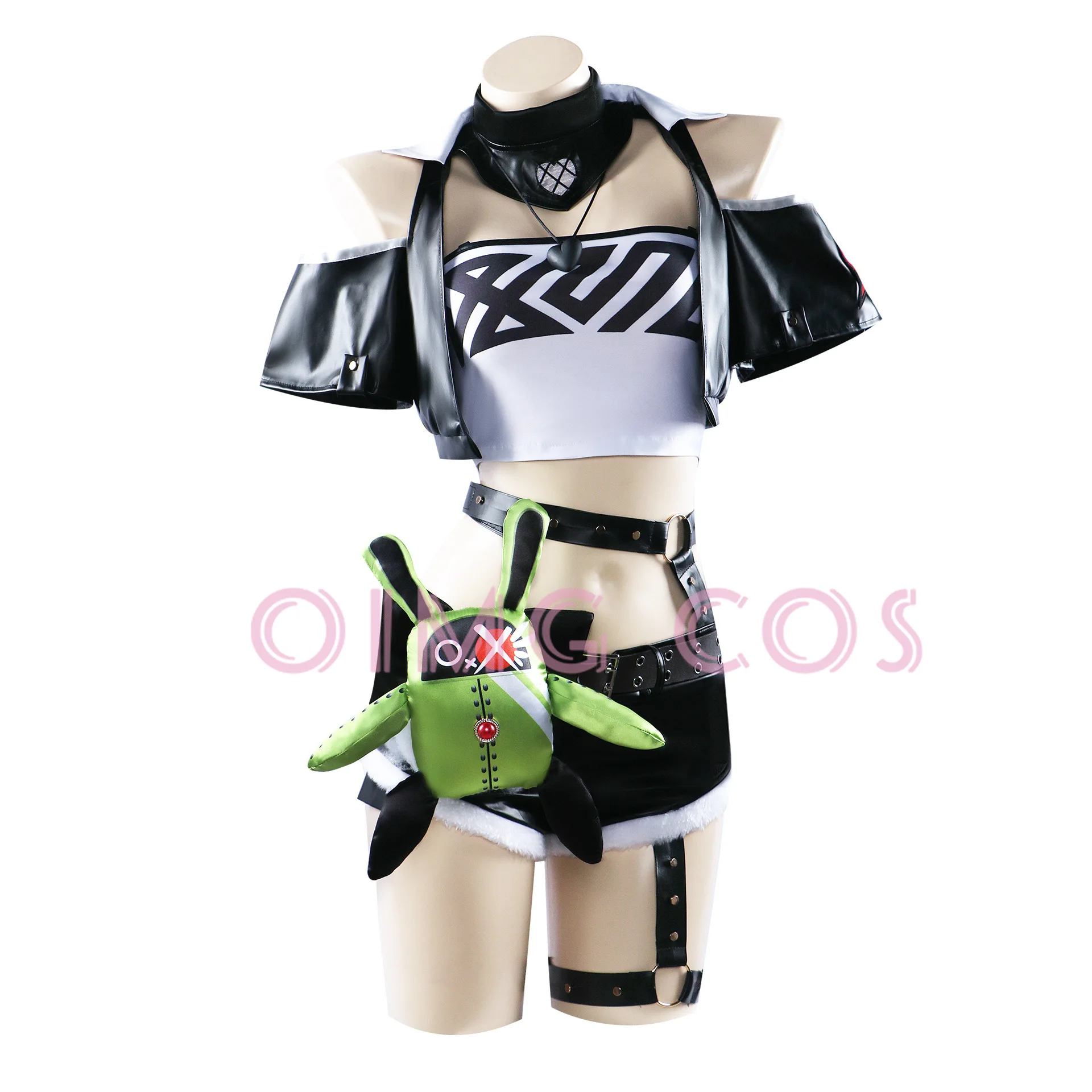 Costume de Cosplay de Nicole Demara Zenless Zone ontaripour Homme, Uniforme de Carnaval, Perruque, Anime, Halloween, Tenues de Jeu Rick