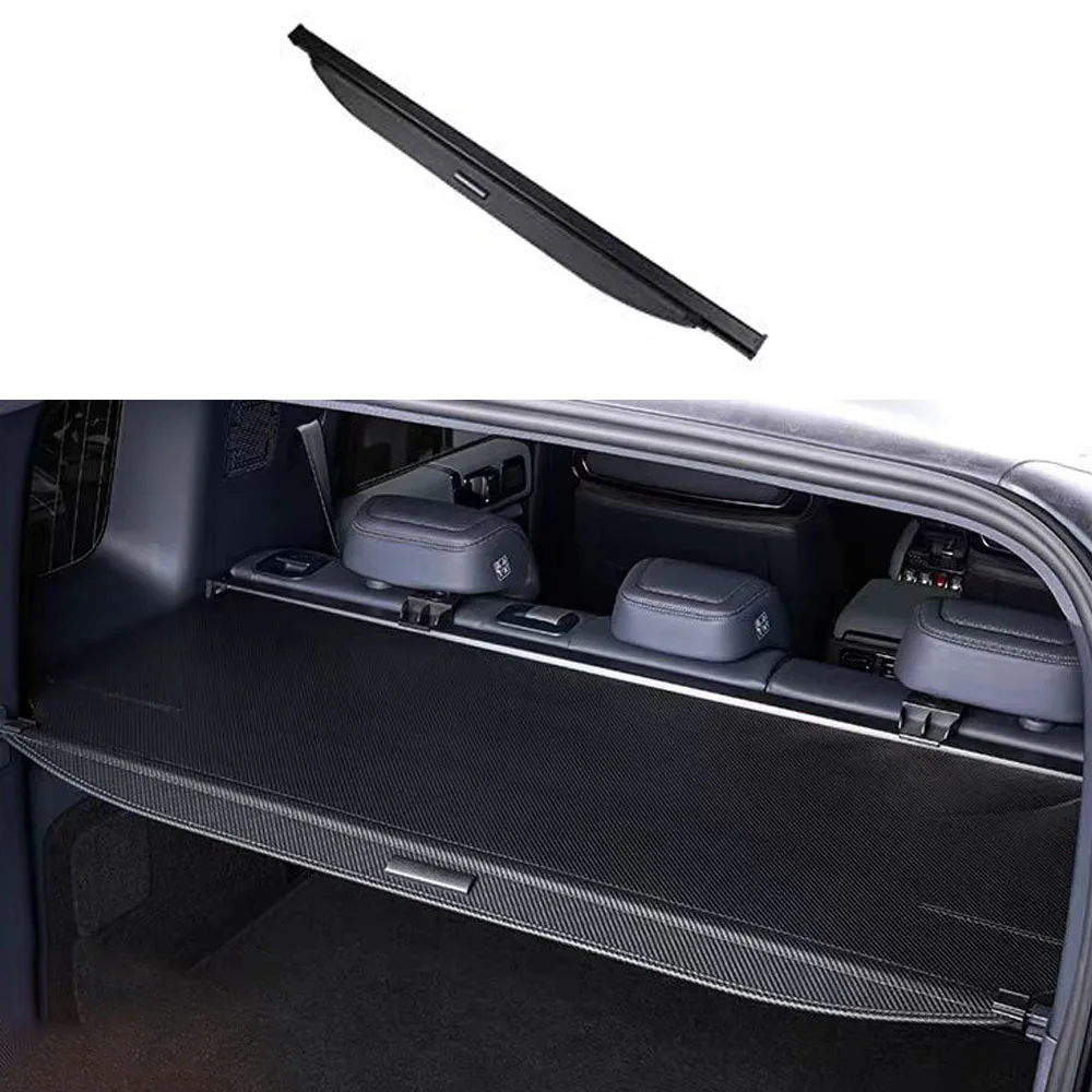 

Подходит для BYD Formula Leopard 5 2024 2025, задняя крышка багажника, занавеска, перегородка багажника, стеллаж для хранения, перегородка, принадлежности для интерьера