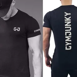 Y2kT-shirt Harajuku Hip-hop Letter Graphic Print Gym T-shirt Men's and Women's Harajuku Gothic Crew Neck Cotton Sports Top