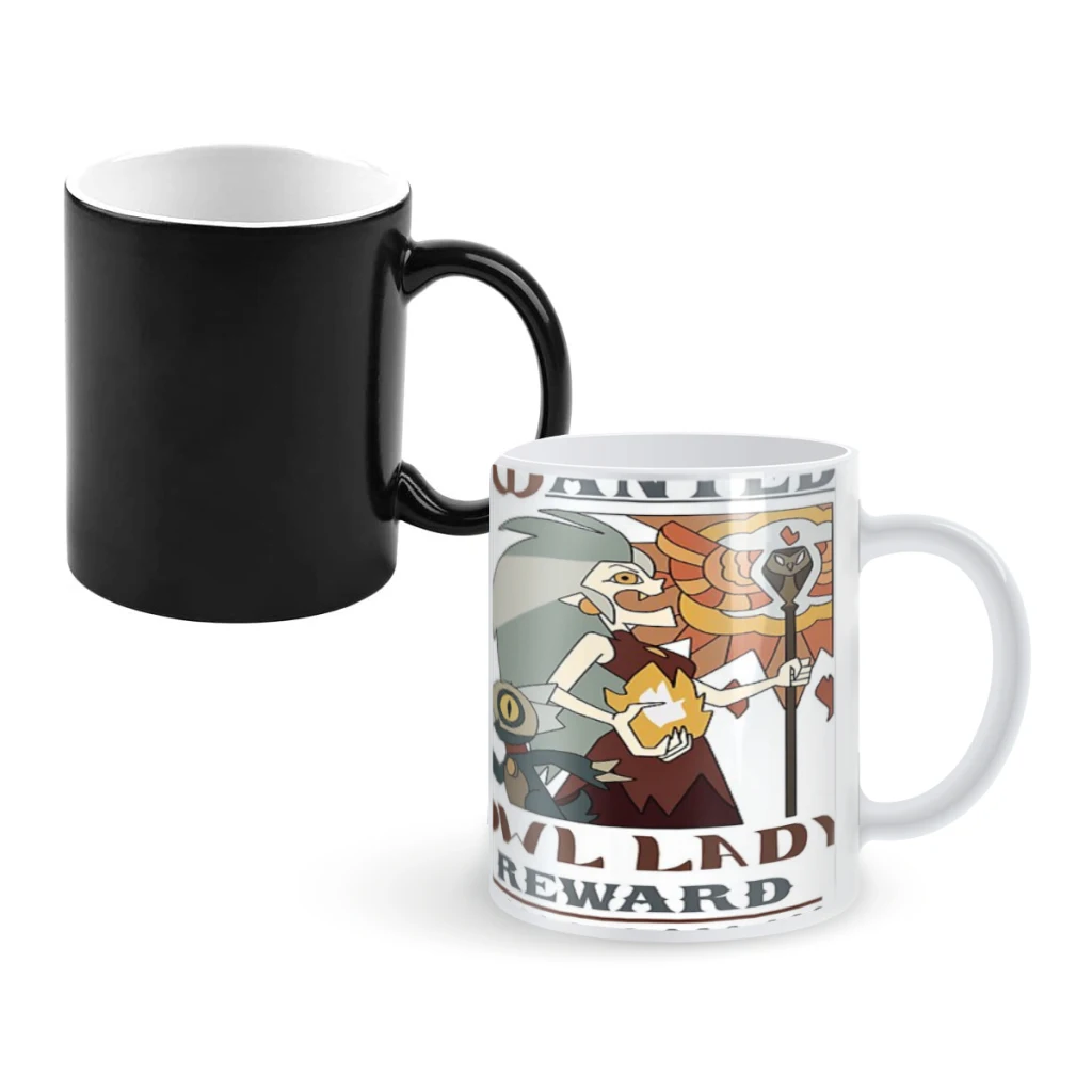 

Wanted posterCoffee Mugs And Mug Creative Color Change Tea Cup Ceramic Milk Cups Novelty Gifts