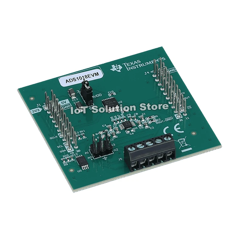 ADS1018EVM ADS1018 12-bit, 3.3-kSPS 4-channel, delta-sigma ADC evaluation module