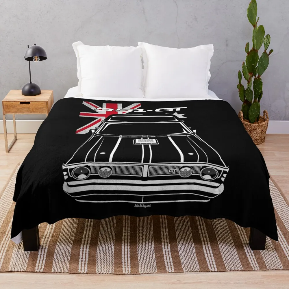 Ford Falcon XY GTHO Phase 3 Throw Blanket Fashion Sofas Beautifuls for babies Luxury St Blankets