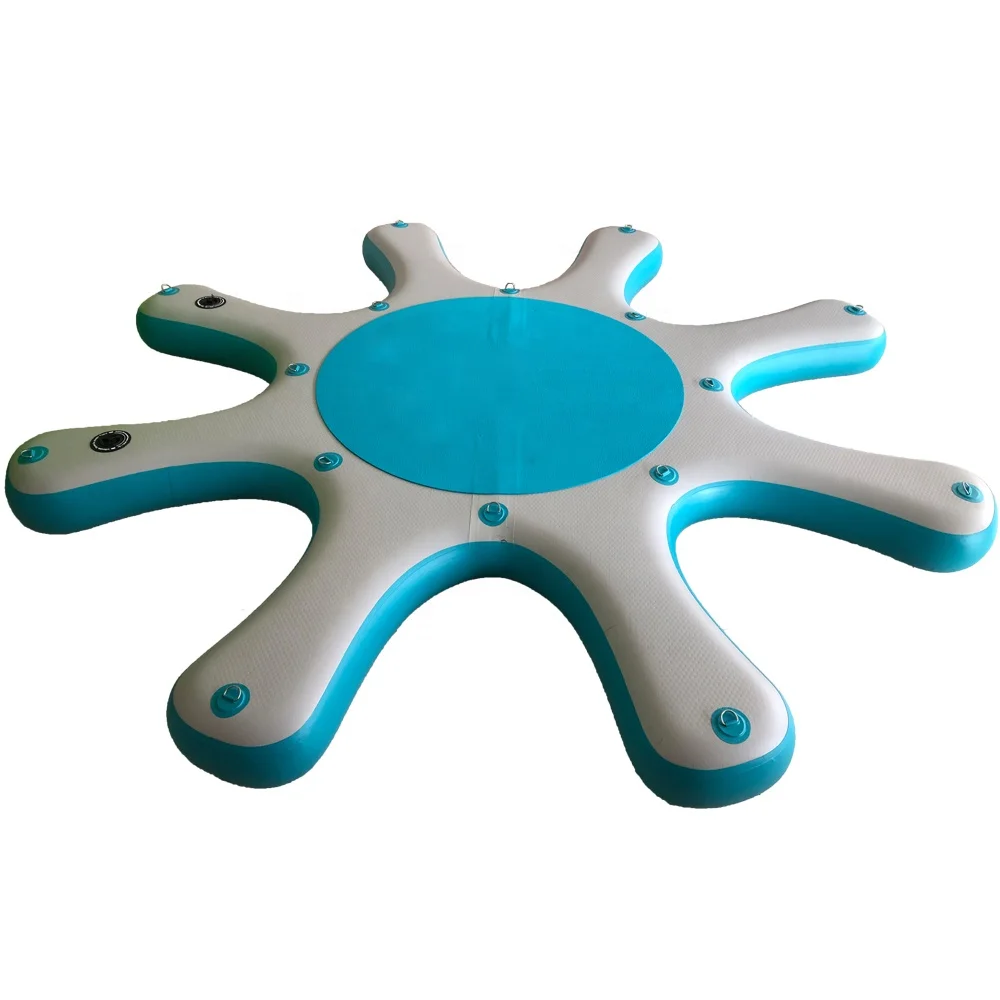 Popular Style Foldable Inflatable air Dock Float Water Platform Inflatable Floating Dock