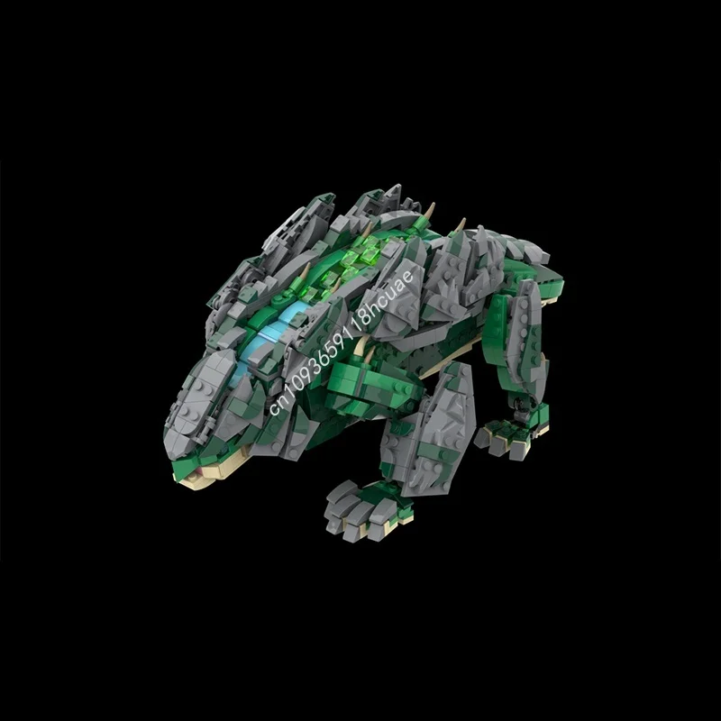 1520 قطعة MOC Dauntless Skarn نظام نموذج اللبنات العمارة تجميع لتقوم بها بنفسك لعبة التعليم هدايا عيد الميلاد هدايا عيد ميلاد الاطفال #5