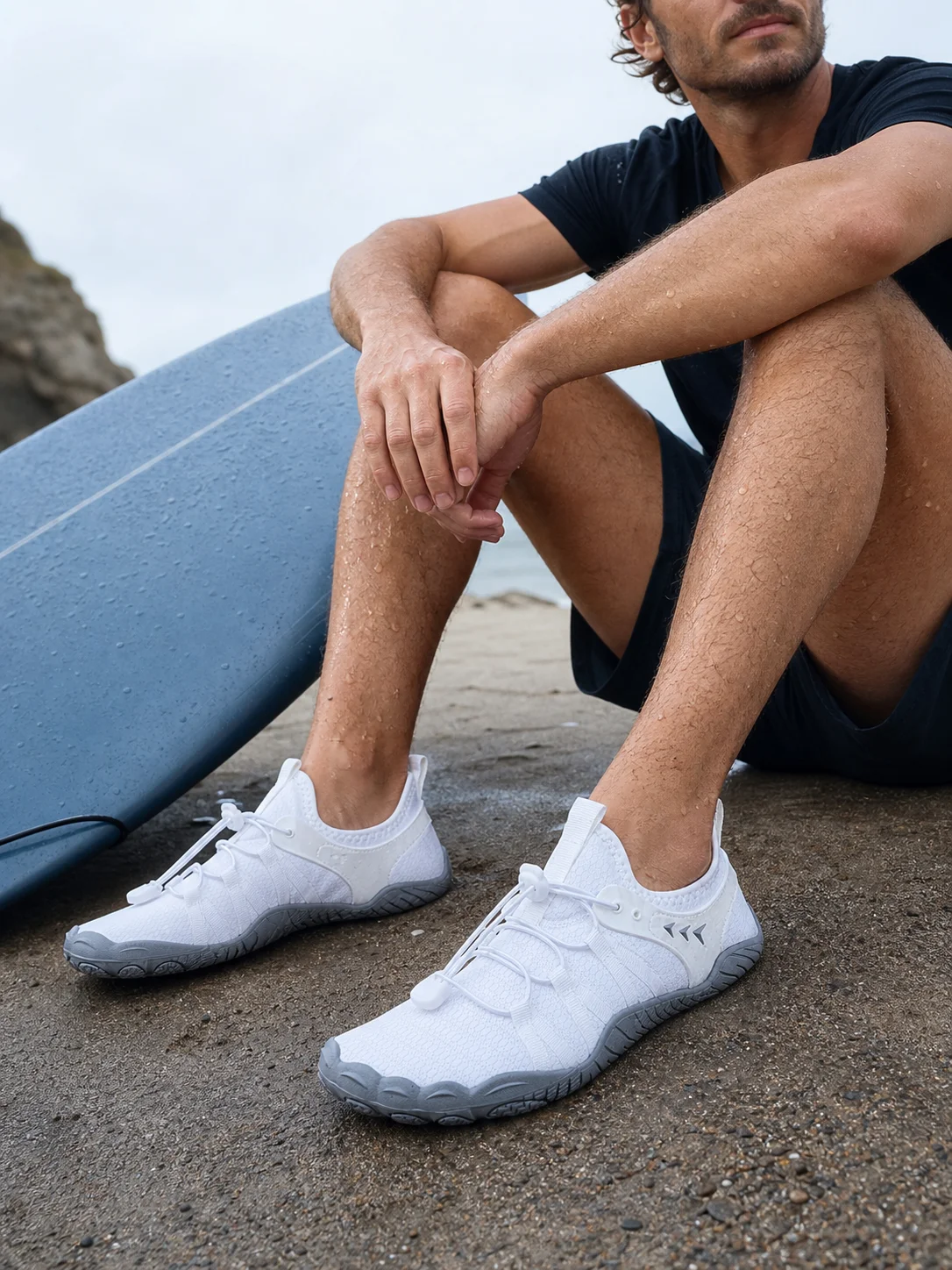 Unisex Quick-Dry Aqua Shoes Women Sneakers Men Water Swimming Barefoot Beach Sandals Upstream River Sea Diving Multi-Functional
