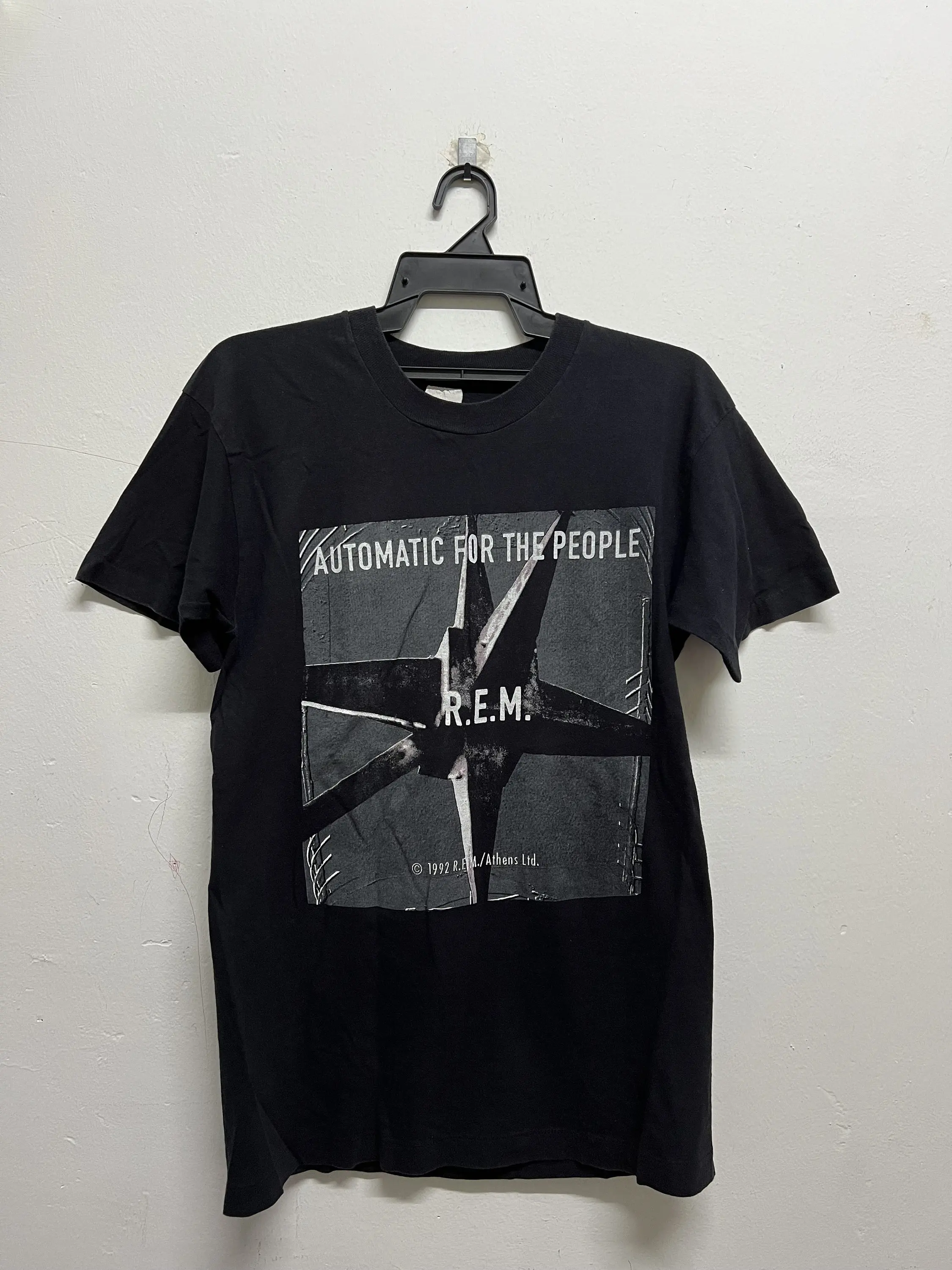 Vintage 90 s REM Automic For The People Band T Shirt Alternative rock Size L