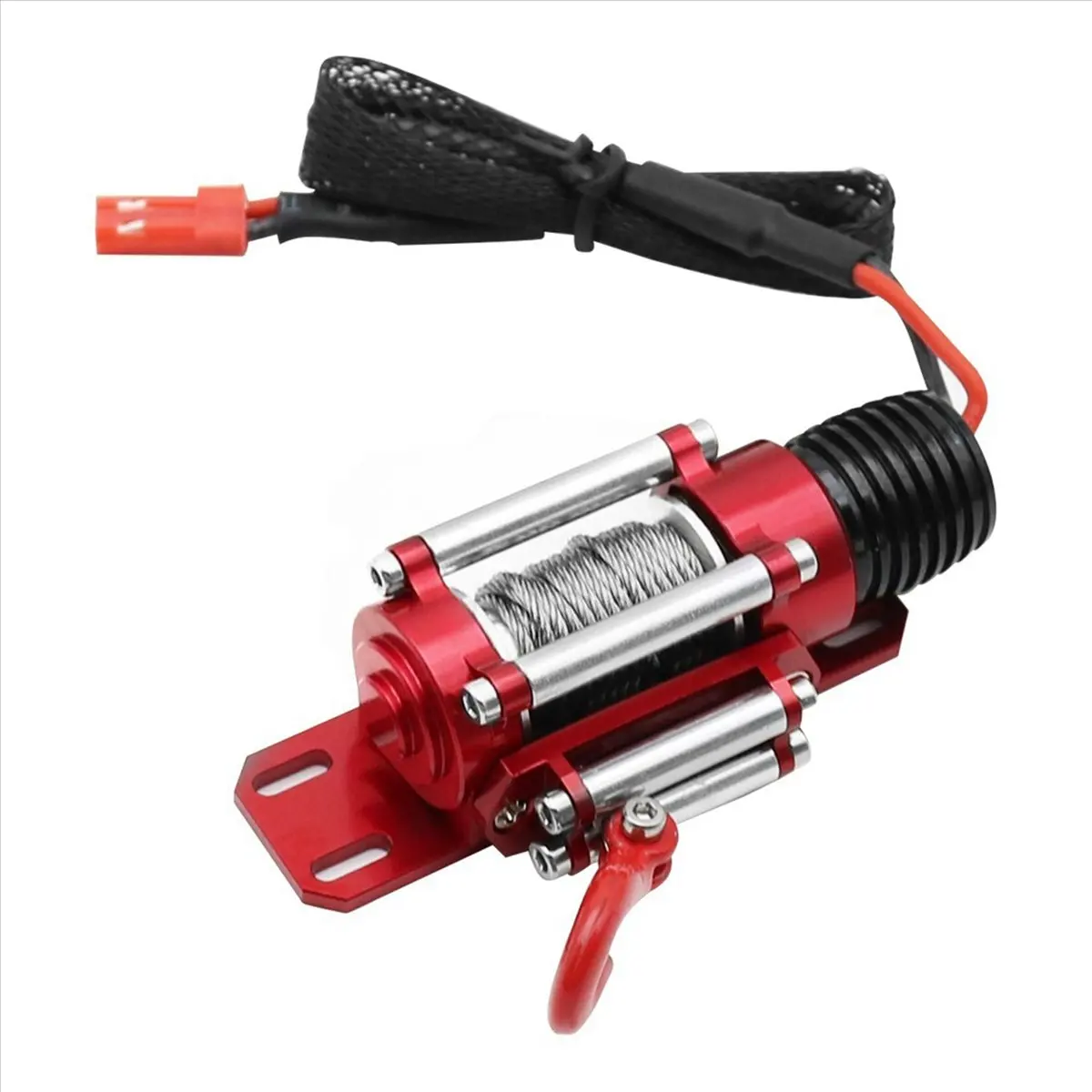 L79A 1:10 Scale RC Car Winch Automatic Wired Control Compatible with for SCX10 TRX4 Essential Upgrade for RC Crawlers