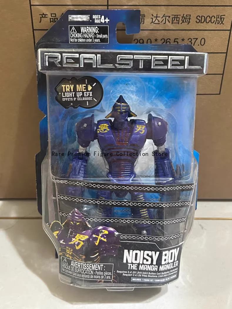 

Jakks Real Steel Atom Noisy Boy Zeus Action Figures - Brand New, Movie-accurate Collectibles for Fans & Hobbyists
