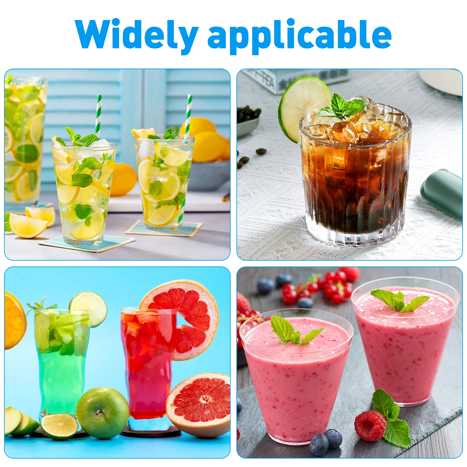 

2Pcs Shark Fin Ice Cube Tray Food Grade Silicone Flexible Mold for Jelly Chocolate Baking Kitchen DIY Tools Sky-Blue