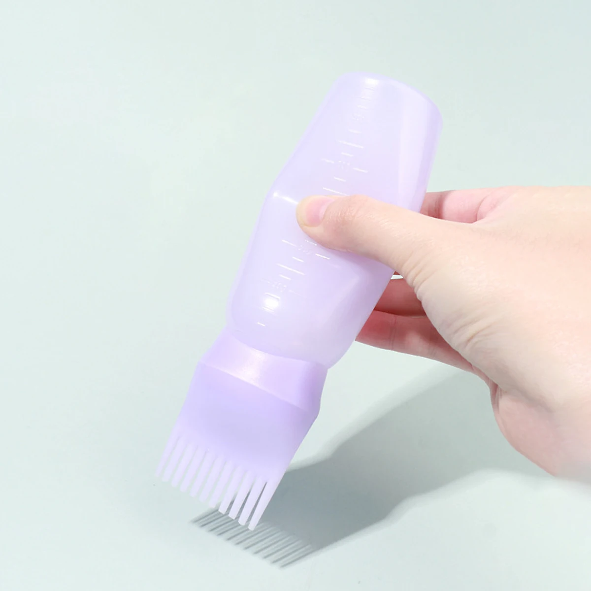 3 uds cepillo de plástico para teñir el cabello botellas de champú peine de aceite herramientas de estilismo tinte para el cabello herramientas de salón de belleza especiales para pelucas de cabello real