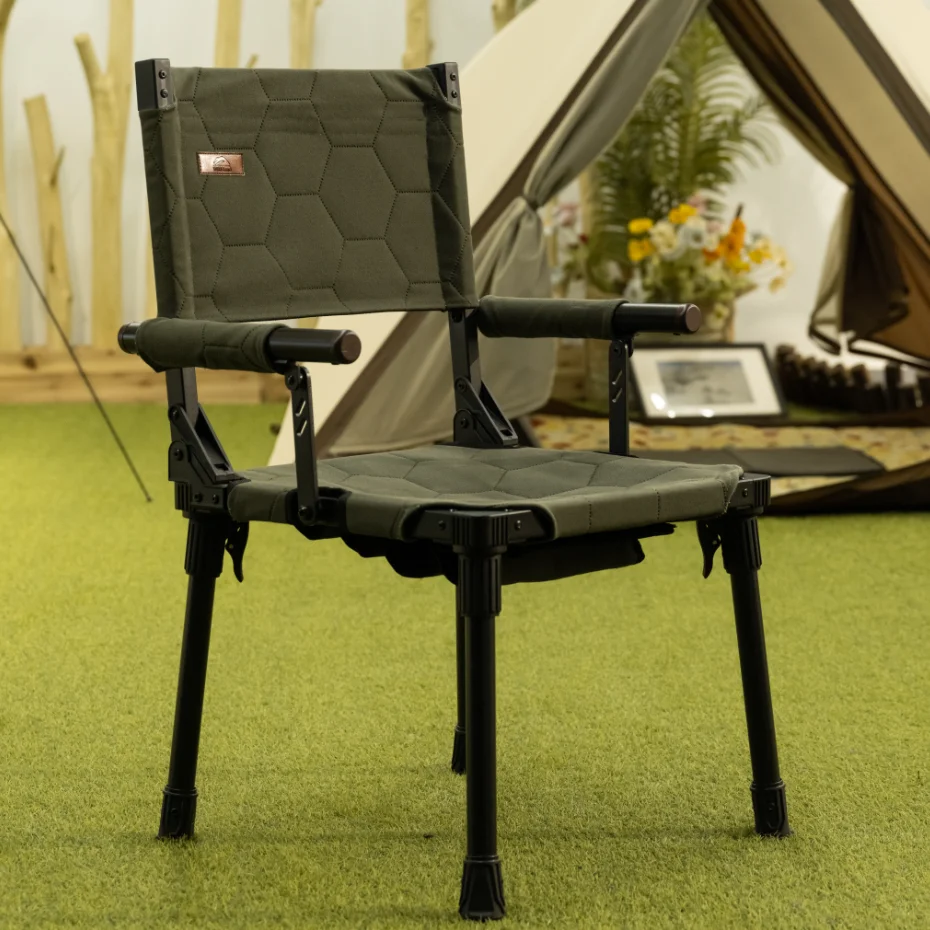 Portable Folding Chair for Camping Fishing Gear Outdoor Camping Chair Table Outdoor Furniture