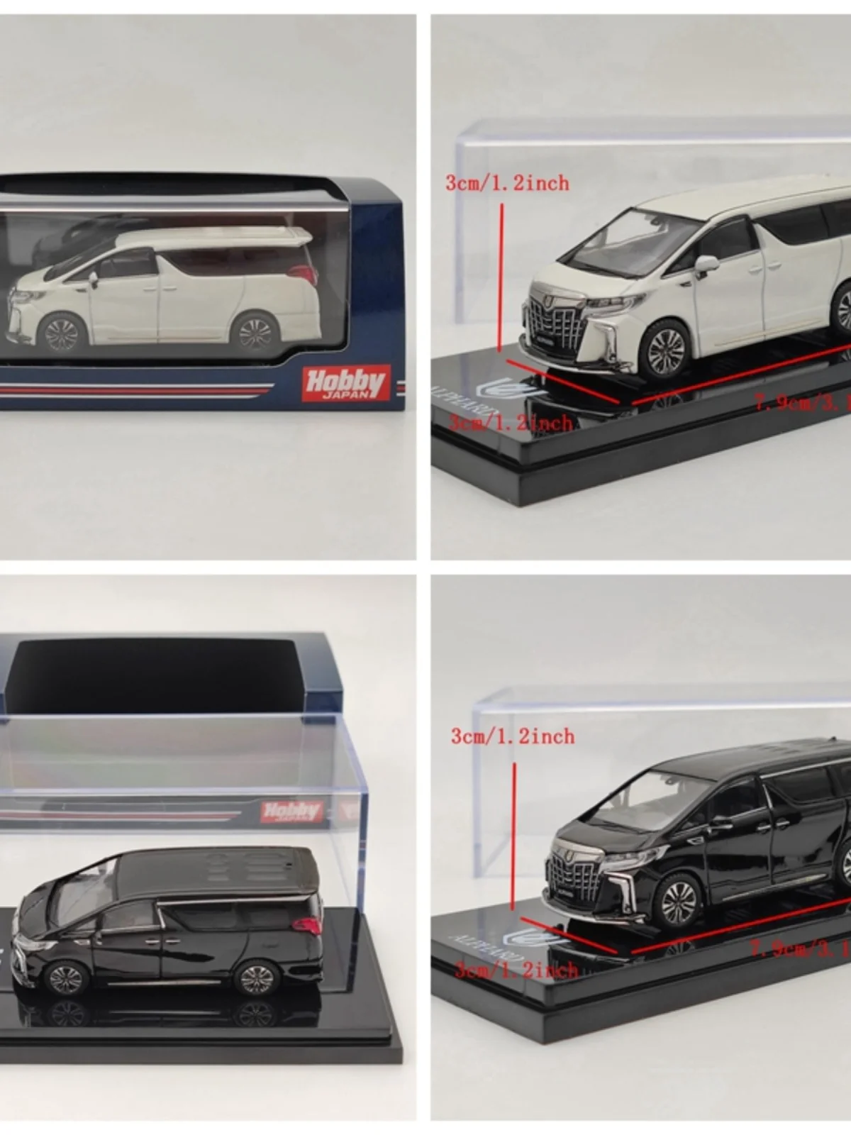 Hobby japan 1/64  for ALPHARD Diecast Model Car Kids Toys Gift