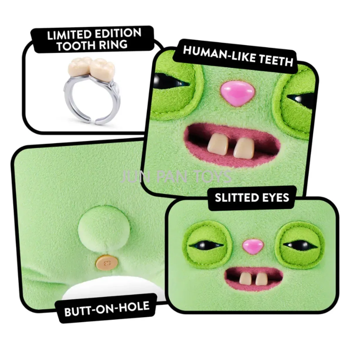Original Zuru Fuggler Wedding Day Limited Edition Tooth Ring Ugly