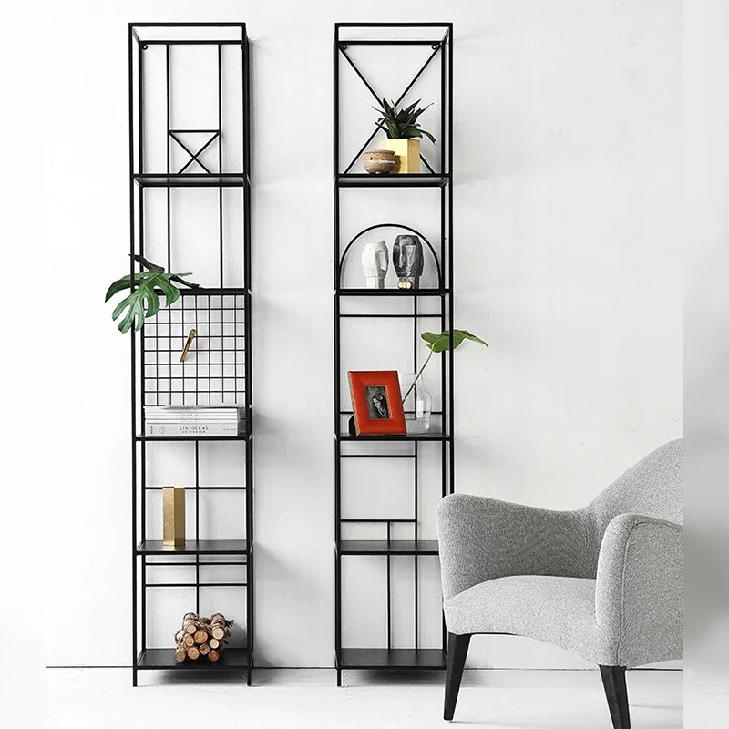 

Window display rack Office partition wall Nordic shelf Shelf Simple bookshelf Art shelf Creative customization