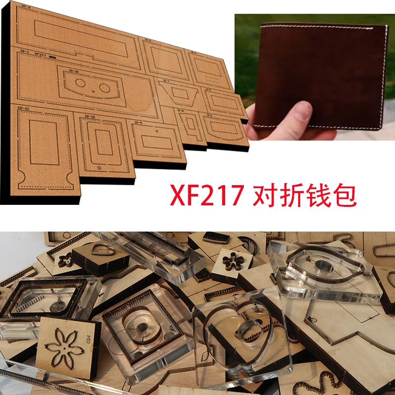 

New Japan Steel Blade Wooden Die Handbag Wallet Leather Craft Punch Hand Tool Cut Knife Mould leather tools