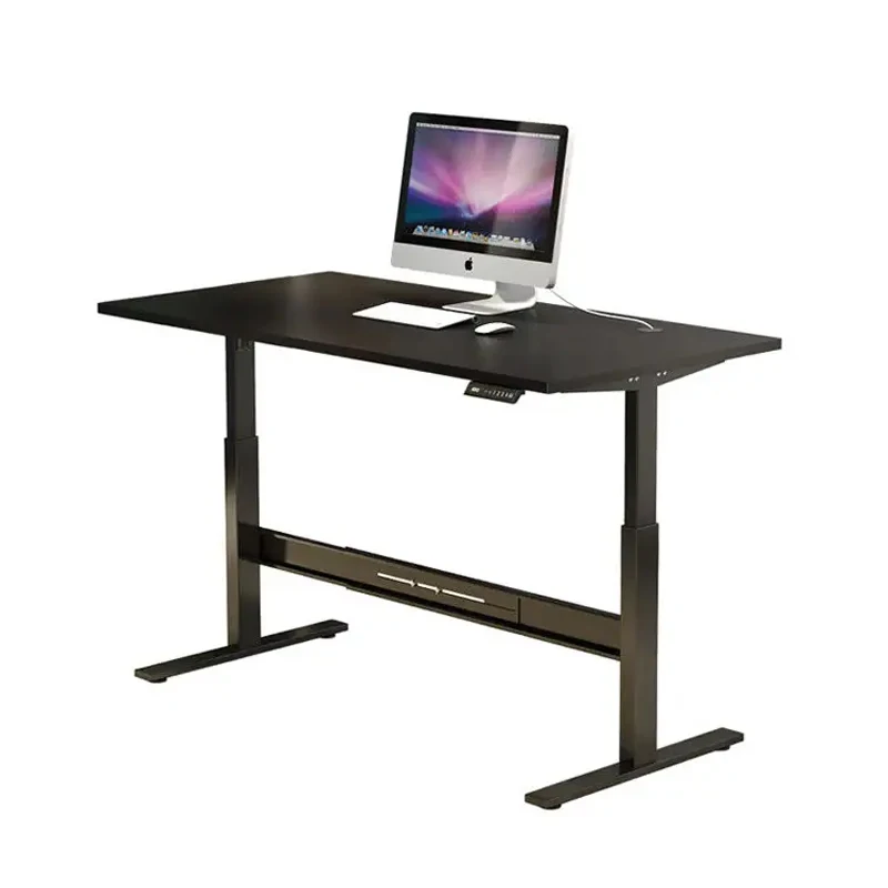 

*Wholesale Modern Electric Adjustable Height Office Desk with Folding Legs-Sit-Stand Desk